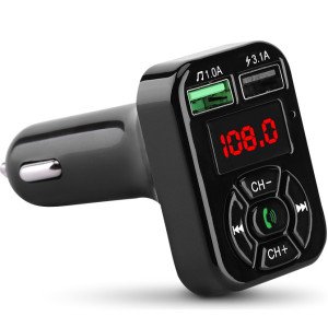 FM-трансмиттер HAVIT HV-FM807BT Bluetooth 5.0, Hands Free, MicroSD, USB 3.1А , AUX FM-трансмиттер HAVIT HV-FM807BT Bluetooth 5.0, Hands Free, MicroSD, USB 3.1А , AUX