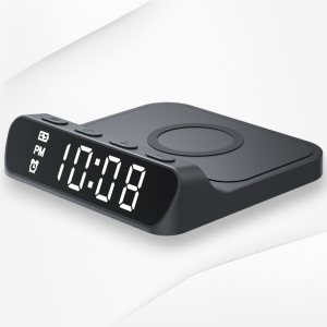 3 в 1 беспроводная зарядка с часами и будильником HAVIT W3031 15W Black 3 в 1 беспроводная зарядка с часами и будильником HAVIT W3031 15W Black